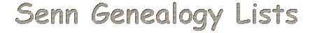 Senn Genealogy Lists