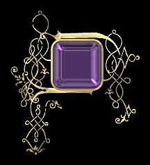 amethyst corner piece